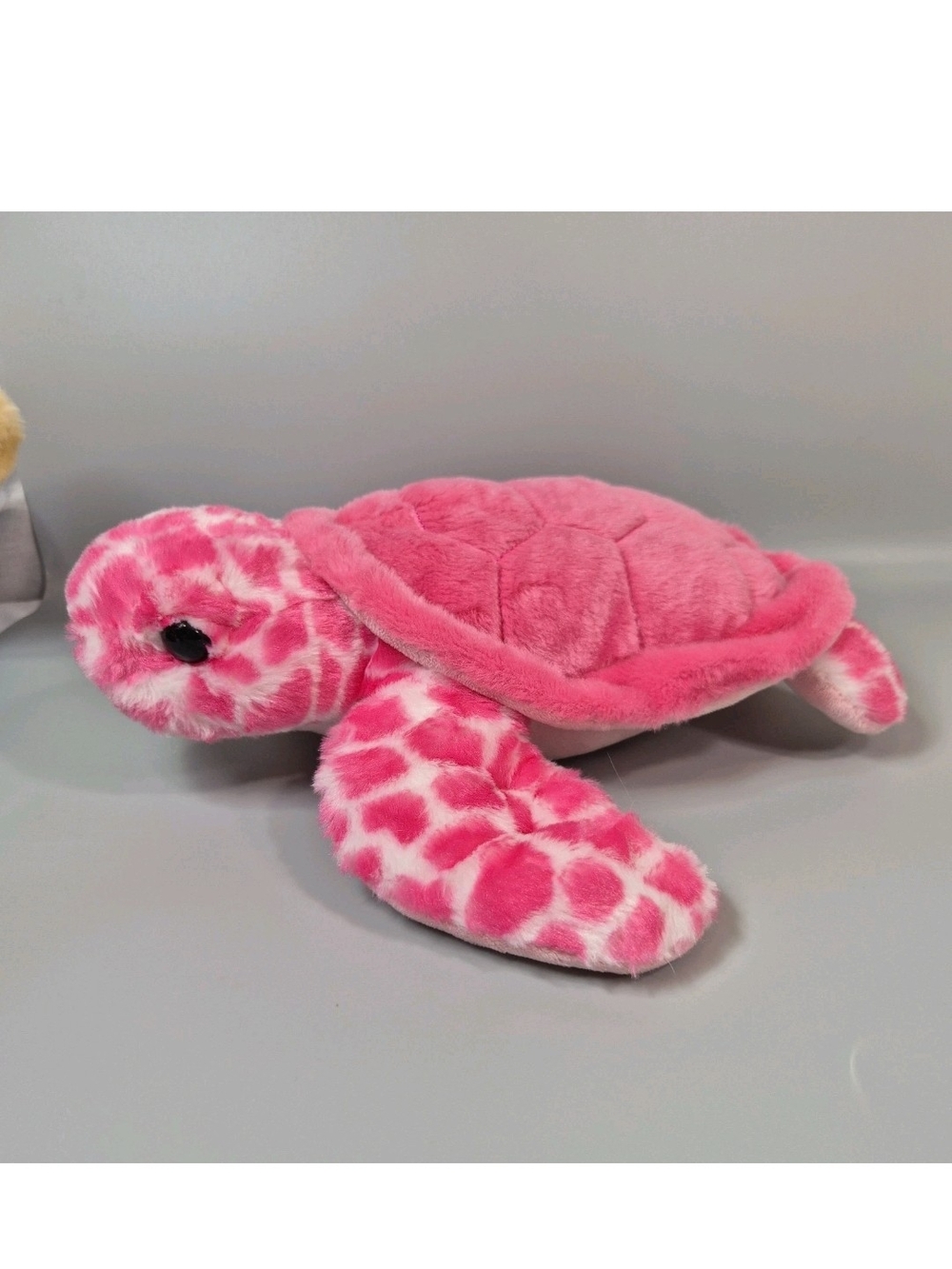 Destination Nation Pink Sea Turtle Aurora Plush 12" Stuffed Animal Pre Loved
